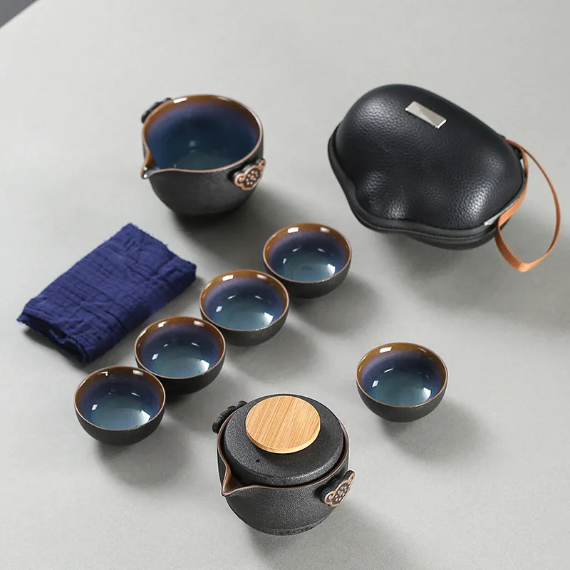 Korean Tea Set - Портативный высококачественный китайский чайный набор для