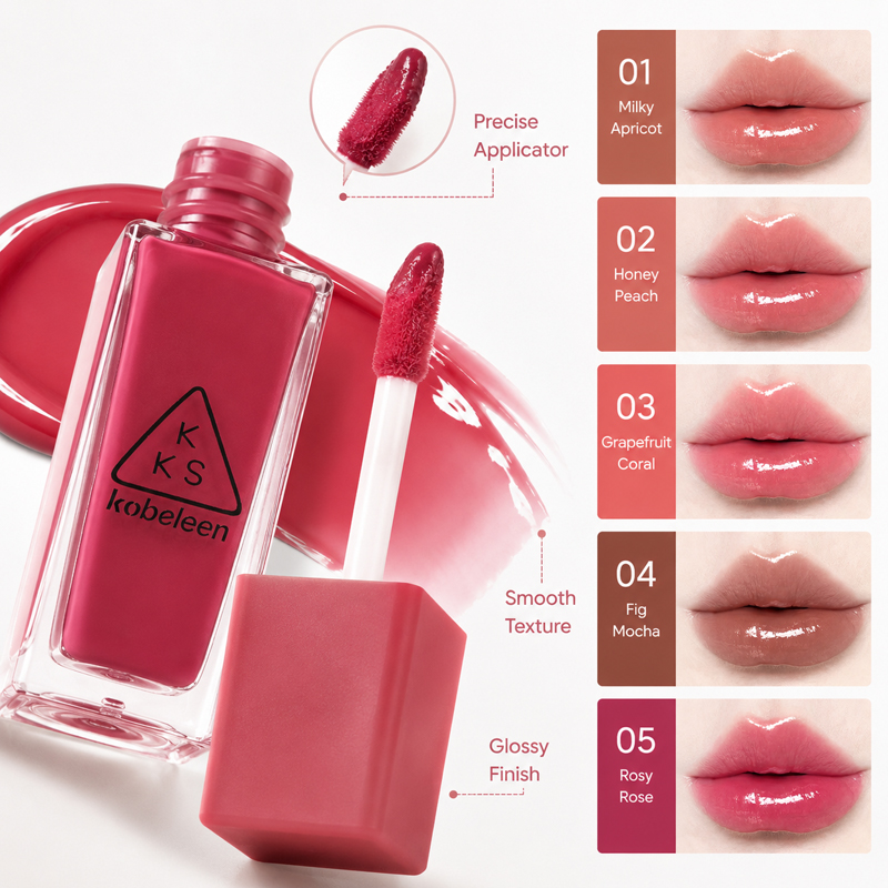 Lip Tint Korean - Блеск для губ K-Beauty Juicy Glass,