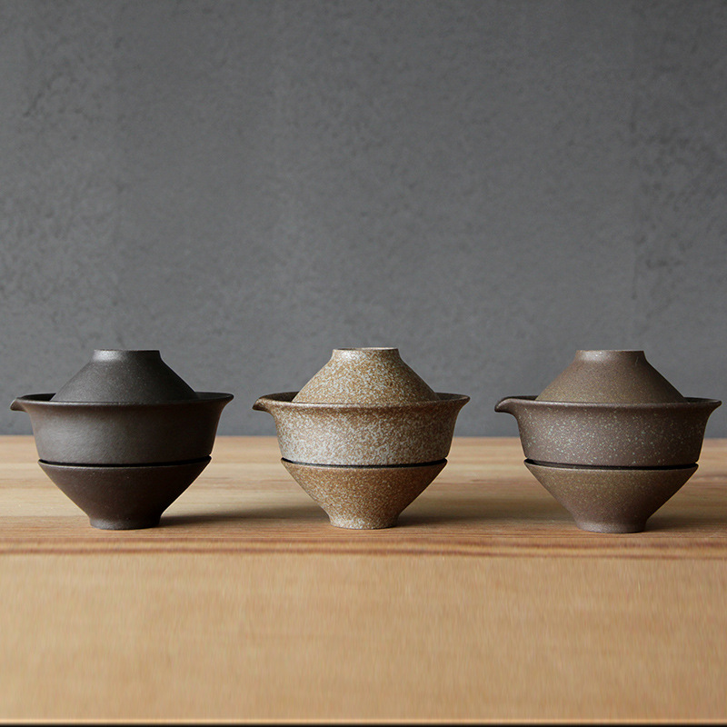 Korean Tea Set - Японский керамический чайник с гайваном и