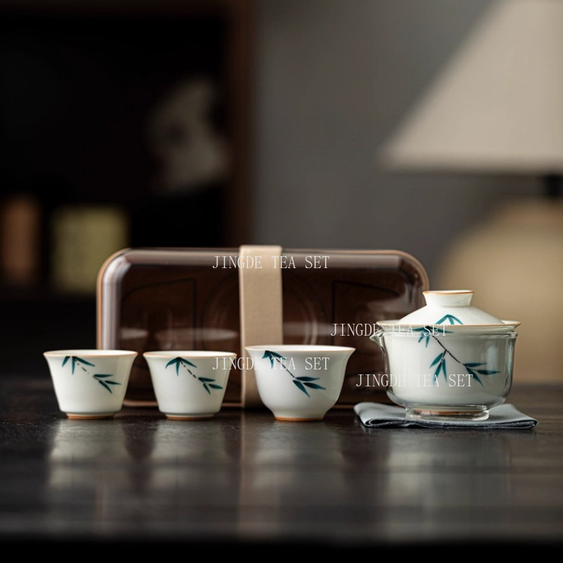 Портативный керамический чайни – обзор и цена Korean Tea Set