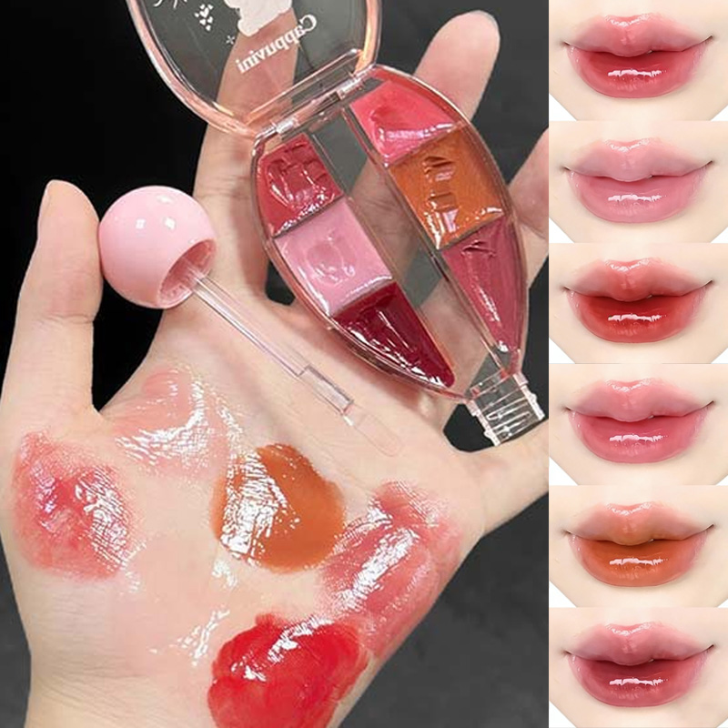 Палитра блесков для губ с зерк – обзор и цена Lip Tint Korean