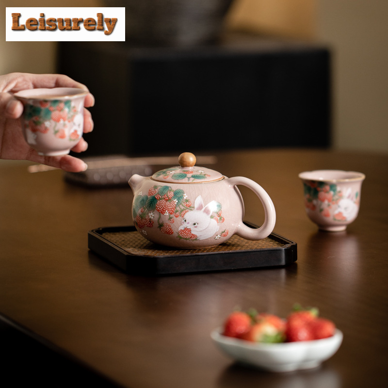 Антикварная розовая чайная чаш – обзор и цена Korean Tea Set