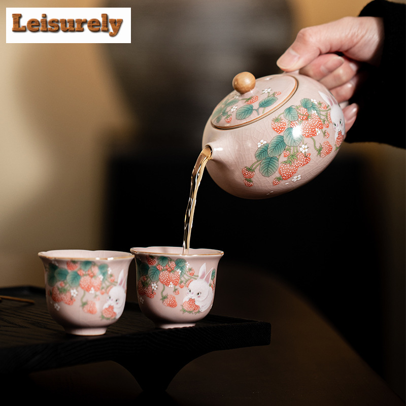 Антикварная розовая чайная чаш – обзор и цена Korean Tea Set