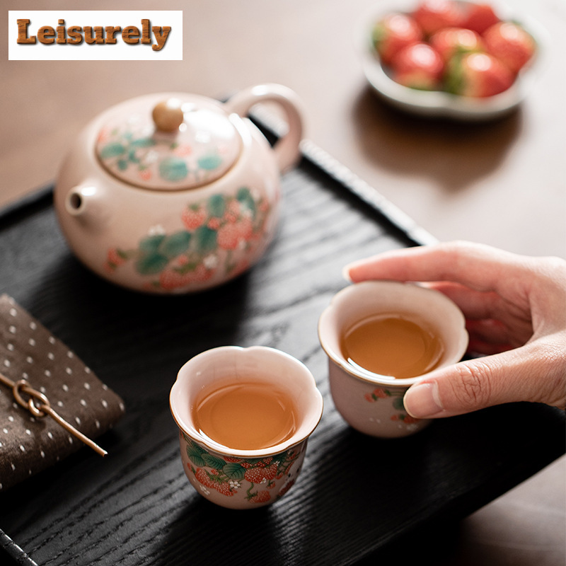 Антикварная розовая чайная чаш – обзор и цена Korean Tea Set