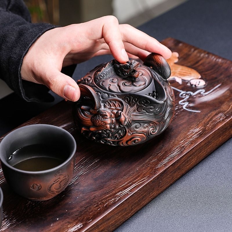 Китайская фиолетовая керамика  – обзор и цена Korean Tea Set
