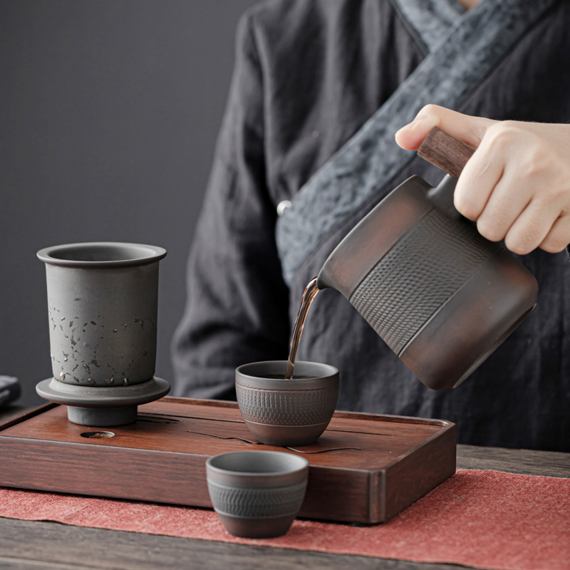 Высококачественный фиолетовый  – обзор и цена Korean Tea Set